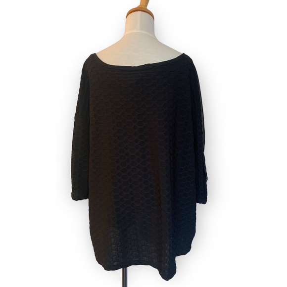 Waffle Print Top - Picture 7 of 8